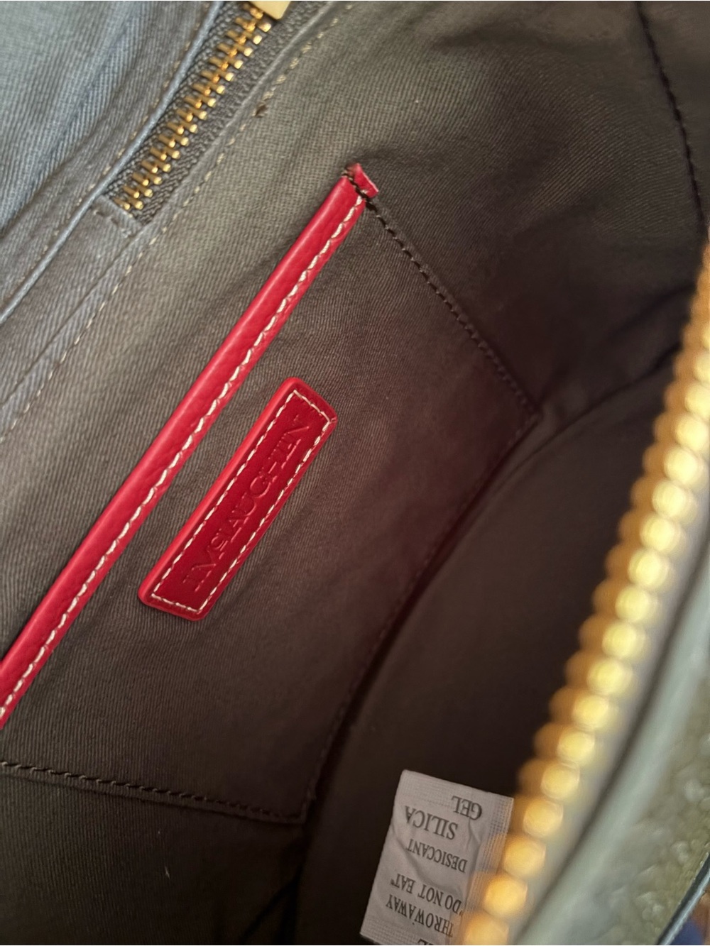 J. McLaughlin Lyla Leather Bucket Bag in Croc ~NWT~ - Picture 8 of 10